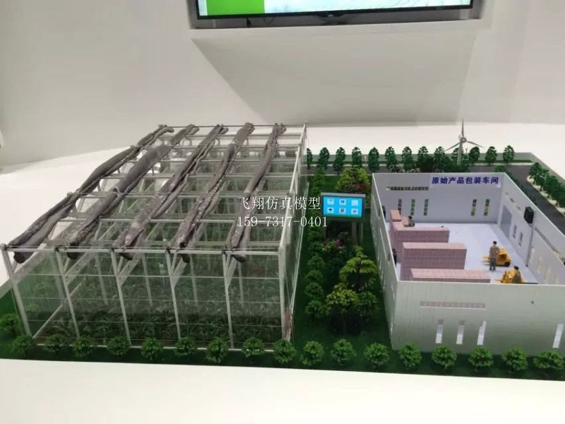 綠色環保實驗基地模型